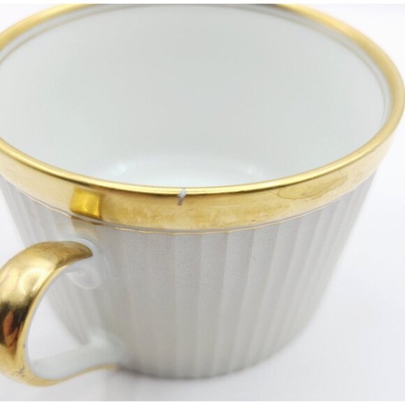 Fitz And Floyd Tea Cup Mug Classique D'Argent Fine Porcelain Japan Replacement - Picture 3 of 10